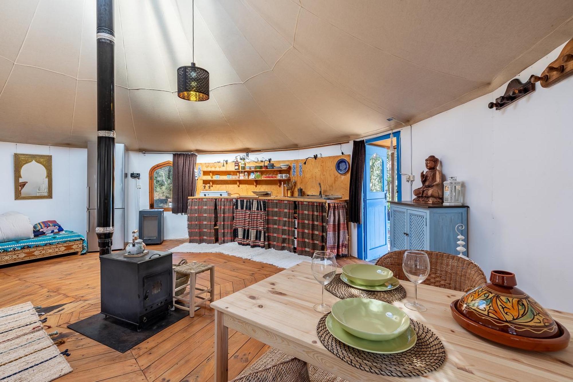 Eco Yurta Lanjaron Villa Dış mekan fotoğraf